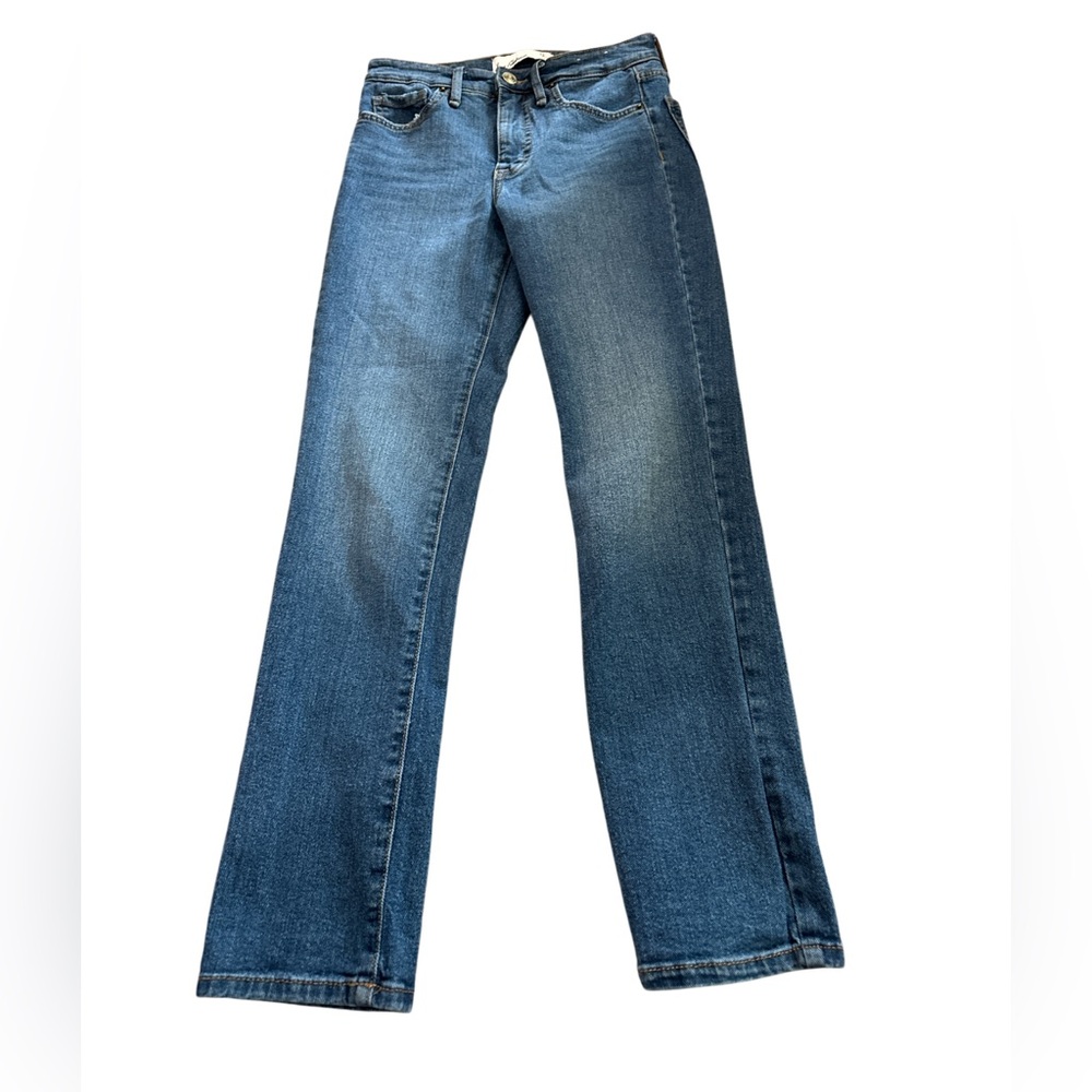 Sam Edelman High Rise Slim Straight-Leg Jeans Women’s‎ Size 24 Blue